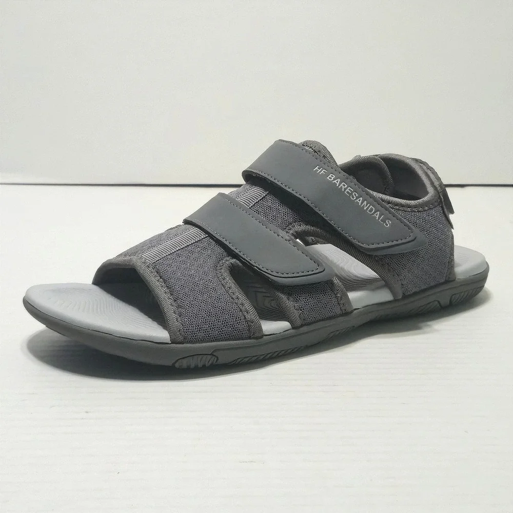Hike Footwear HF Baresandals Grey Minimalist Barefoot Sandals Mens 8 Womens 10 - Picture 1 of 8